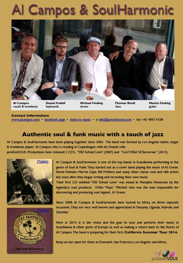 Al Campos & SoulHarmonic 2014